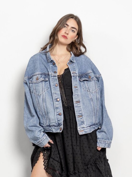 Levi's Jackets & Blazers - LEVI'S DENIM JACKET Vintage Jean 90's Oversize Streetwear / Large Xl